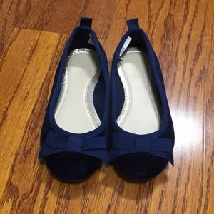 GYMBOREE velvet ballet flats